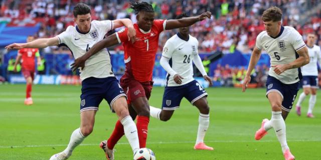 kaiyun-【欧洲杯】英格兰1比1点球淘汰瑞士，阿坎吉失点